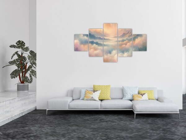 Obraz - Chmury (125x70 cm)