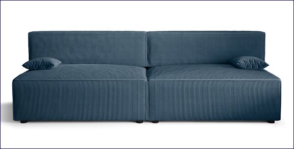 Niebieska rozkładana sofa D7-C59