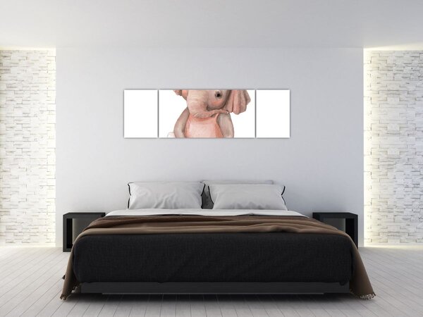 Obraz - Zwierzątko akwarelowe N⁰5 (170x50 cm)