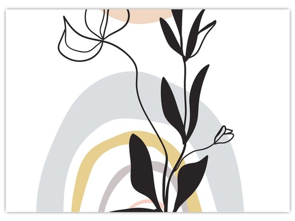 Obraz - Kwiaty w wazonie N⁰1 (70x50 cm)