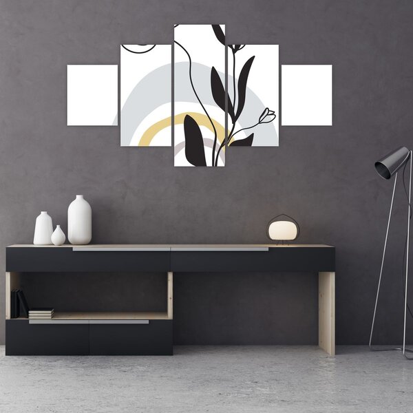 Obraz - Kwiaty w wazonie N⁰1 (125x70 cm)