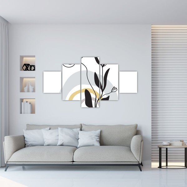 Obraz - Kwiaty w wazonie N⁰1 (125x70 cm)
