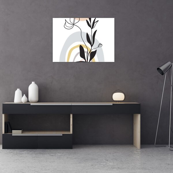 Obraz - Kwiaty w wazonie N⁰1 (70x50 cm)