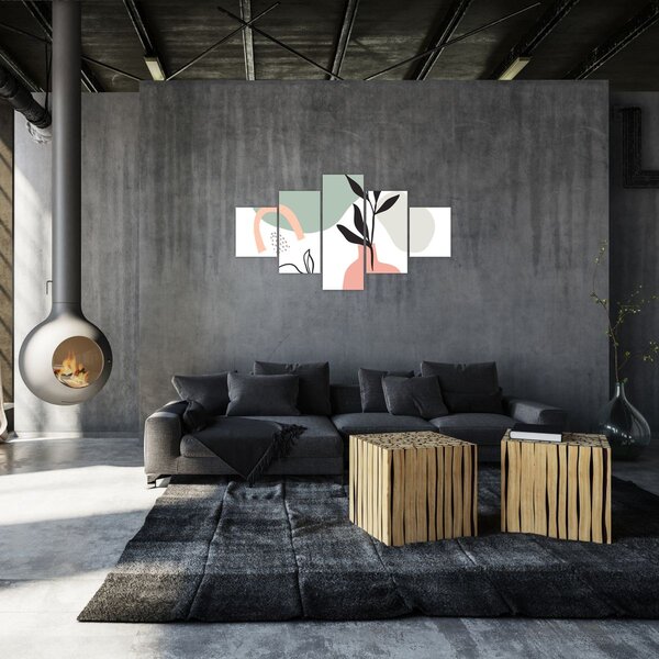 Obraz - Kwiaty w wazonie N⁰3 (125x70 cm)