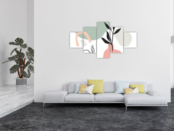Obraz - Kwiaty w wazonie N⁰3 (125x70 cm)