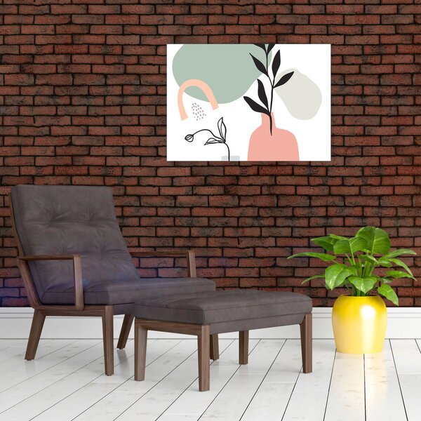 Obraz - Kwiaty w wazonie N⁰3 (70x50 cm)