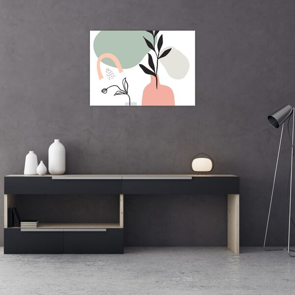 Obraz - Kwiaty w wazonie N⁰3 (70x50 cm)