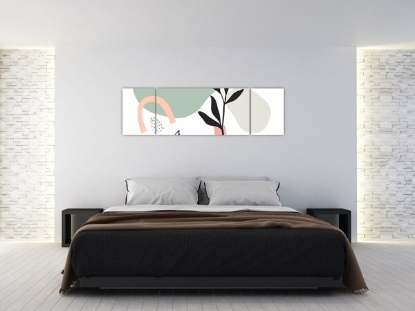 Obraz - Kwiaty w wazonie N⁰3 (170x50 cm)
