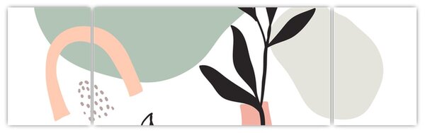 Obraz - Kwiaty w wazonie N⁰3 (170x50 cm)