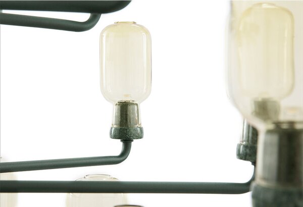 Normann Copenhagen - Amp Chandelier Large Gold/Green