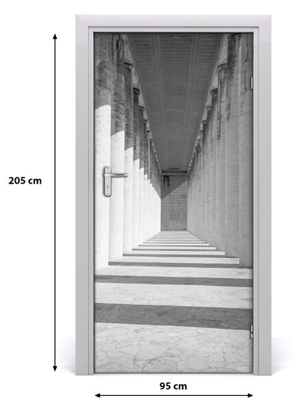 Fototapeta samoprzylepna na drzwi Korytarz