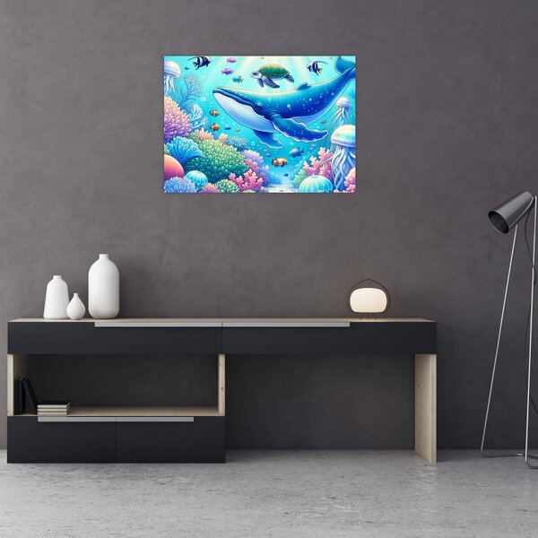 Obraz – Podwodny świat (70x50 cm)