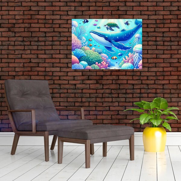 Obraz – Podwodny świat (70x50 cm)