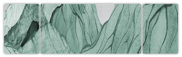 Obraz - Emerald Mountains N⁰1 (170x50 cm)