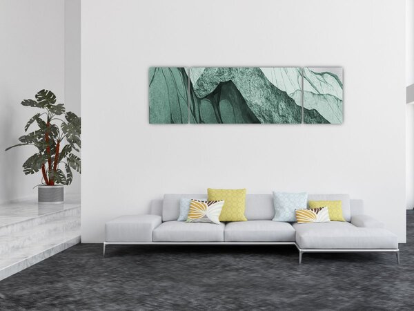 Obraz - Emerald Mountains N⁰2 (170x50 cm)