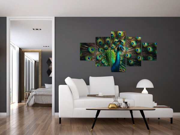 Obraz – Paw (125x70 cm)