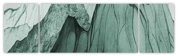 Obraz - Emerald Mountains N⁰3 (170x50 cm)
