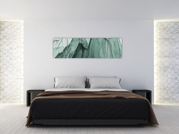 Obraz - Emerald Mountains N⁰3 (170x50 cm)