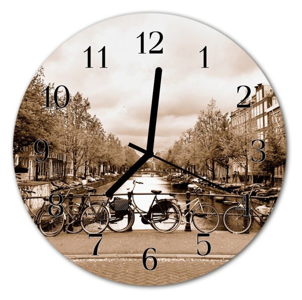 Zegar ścienny okrągły Amsterdam