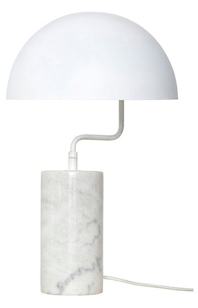Hübsch - Lampa Stołowa White/Marble Hübsch