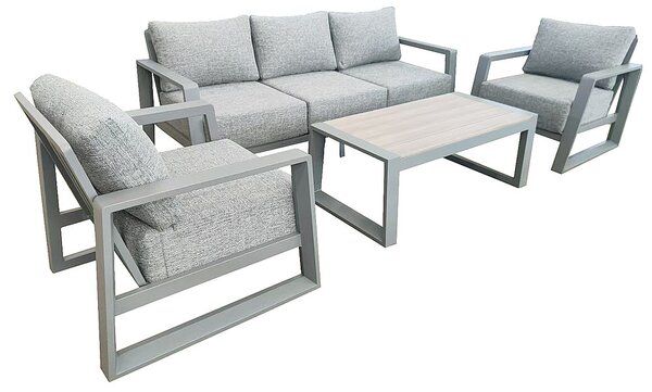 Luksusowy zestaw aluminiowy FLORIDA dla 5 osób