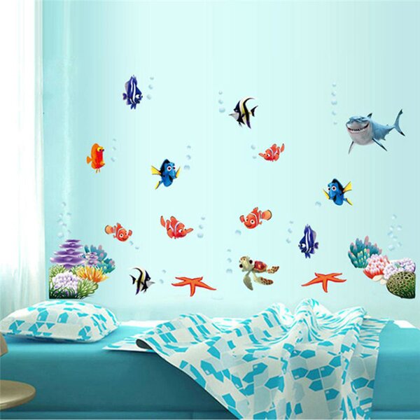 PIPPER | Naklejka na ścianę "Gdzie jest Nemo" 60x45 cm