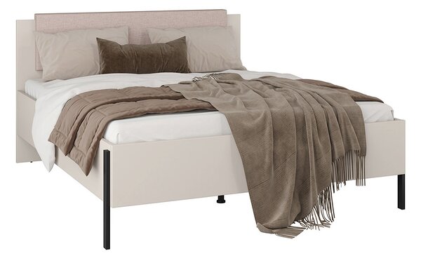 MebleMWM Łóżko 160 JUKON S | Cashmere