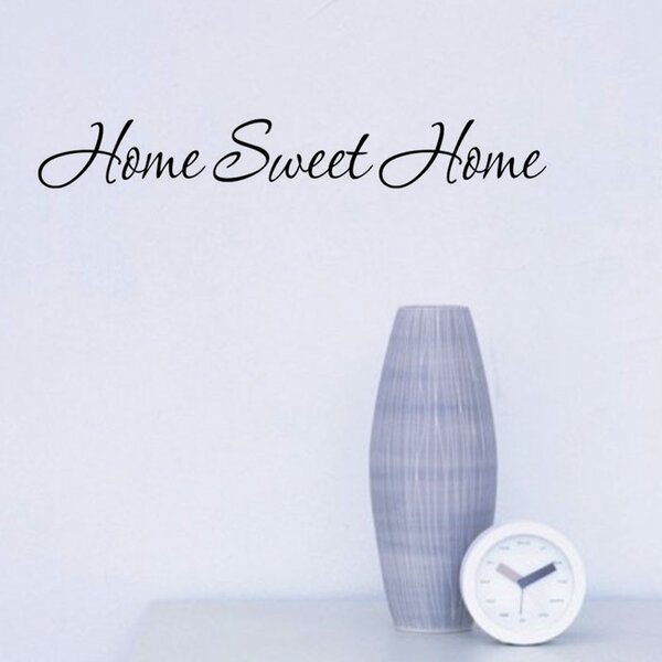 PIPPER | Naklejka na ścianę "Home Sweet Home" 57x15 cm