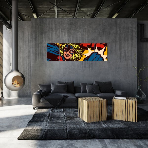 Obraz - Komiks (170x50 cm)