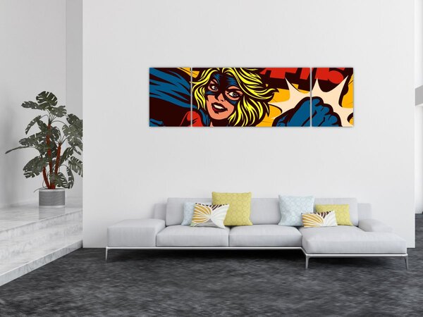Obraz - Komiks (170x50 cm)