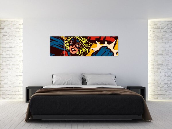 Obraz - Komiks (170x50 cm)