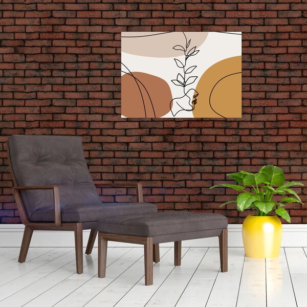 Obraz - Kształty Boho (70x50 cm)
