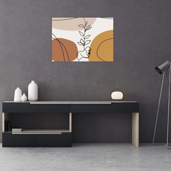 Obraz - Kształty Boho (70x50 cm)