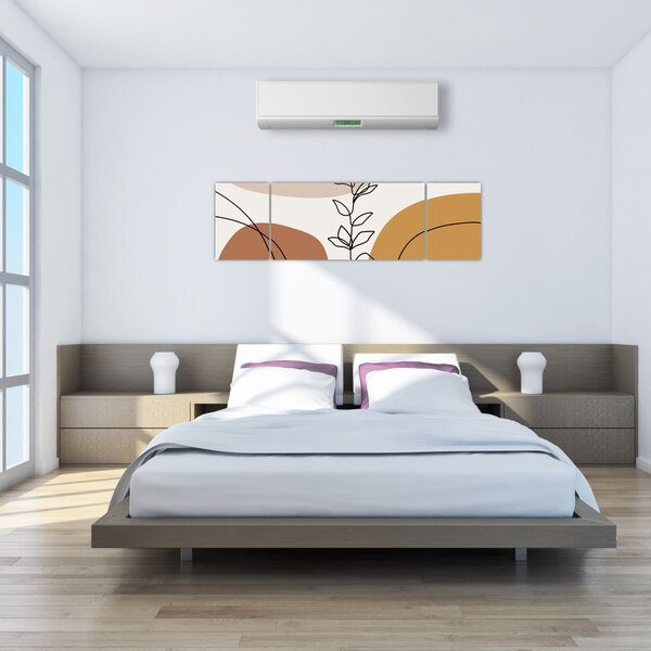 Obraz - Kształty Boho (170x50 cm)