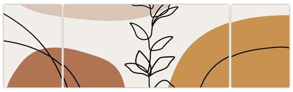 Obraz - Kształty Boho (170x50 cm)