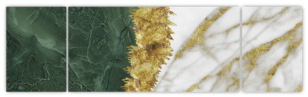 Obraz - Zielony marmur N⁰1 (170x50 cm)