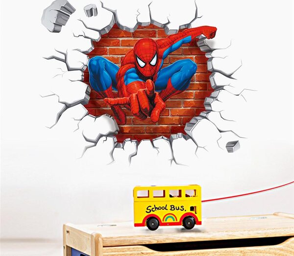 PIPPER | Naklejka na ścianę "Spider-man 3" 50x45 cm