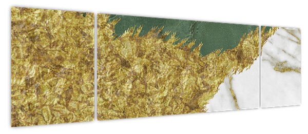Obraz - Zielony marmur N⁰2 (170x50 cm)
