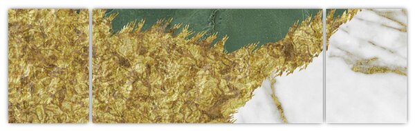 Obraz - Zielony marmur N⁰2 (170x50 cm)