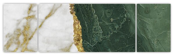 Obraz - Zielony marmur N⁰3 (170x50 cm)
