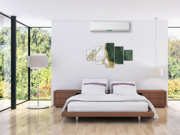 Obraz - Zielony marmur N⁰3 (125x70 cm)