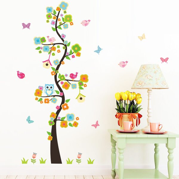 PIPPER | Naklejka na ścianę "Drzewko dziecięce 2" 110x57 cm