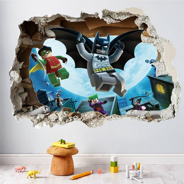 PIPPER | Naklejka na ścianę "LEGO - Batman" 50x70 cm