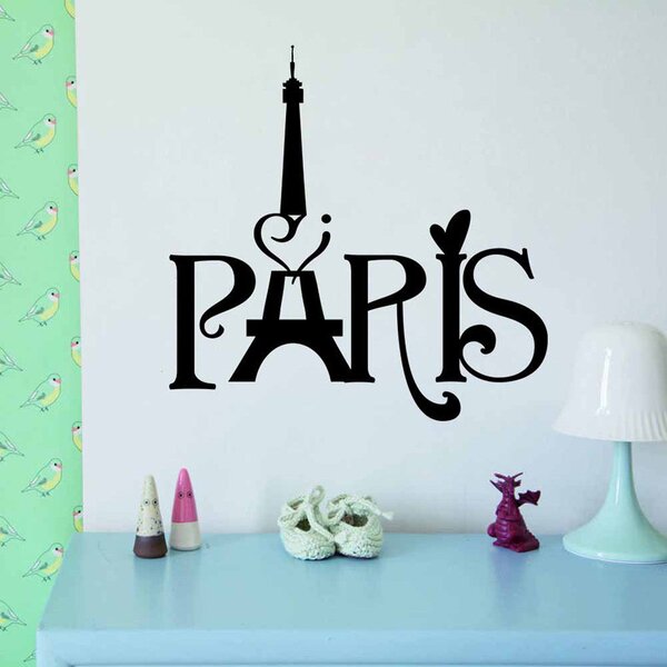 PIPPER | Naklejka na ścianę "Paryż 2" 41x43 cm