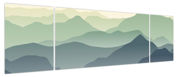 Obraz - Forest Mountain (170x50 cm)