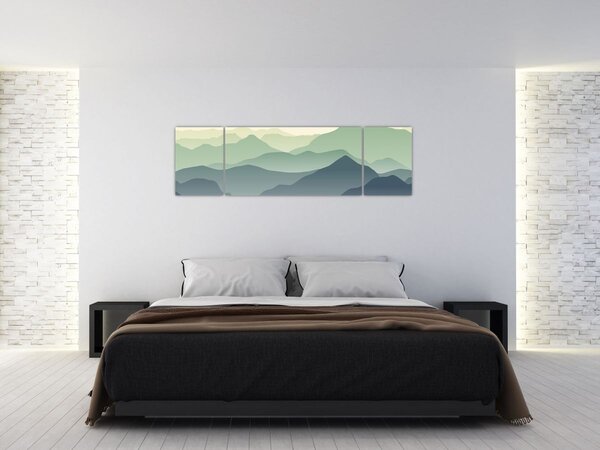 Obraz - Forest Mountain (170x50 cm)