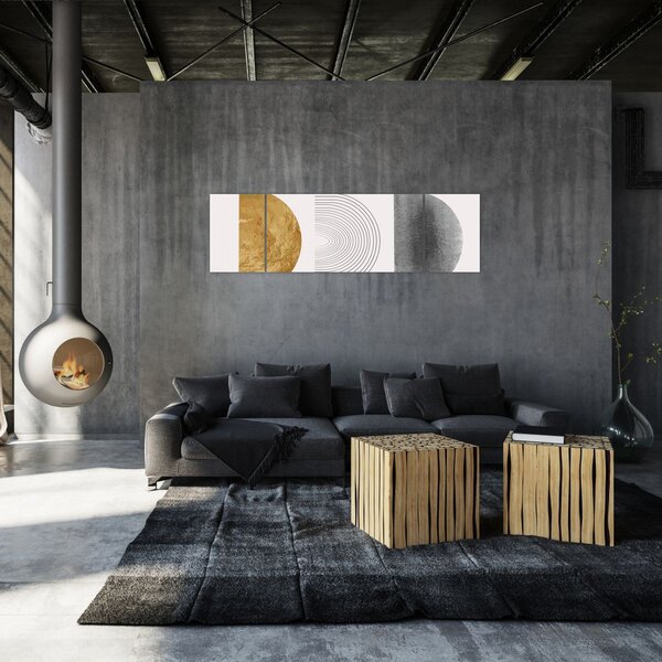 Obraz - Rustykalne łuki N⁰3 (170x50 cm)
