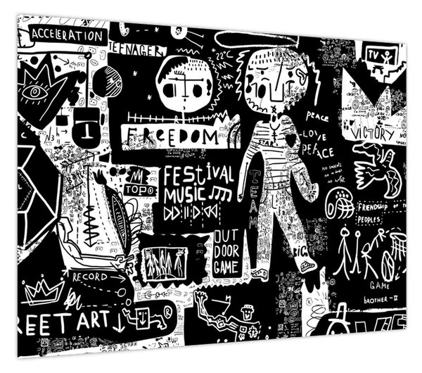 Obraz - Graffiti (70x50 cm)