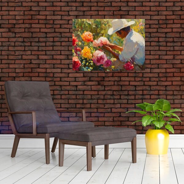 Obraz - Ogrodnik (70x50 cm)
