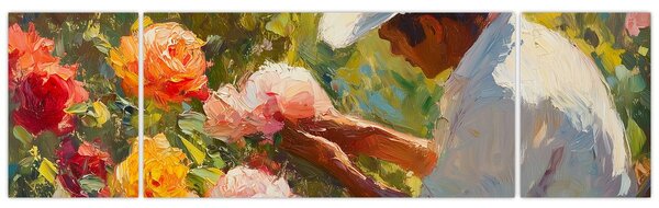 Obraz - Ogrodnik (170x50 cm)